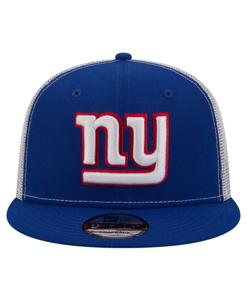 Men's Royal New York Giants Core Team 9FIFTY Trucker Snapback Hat