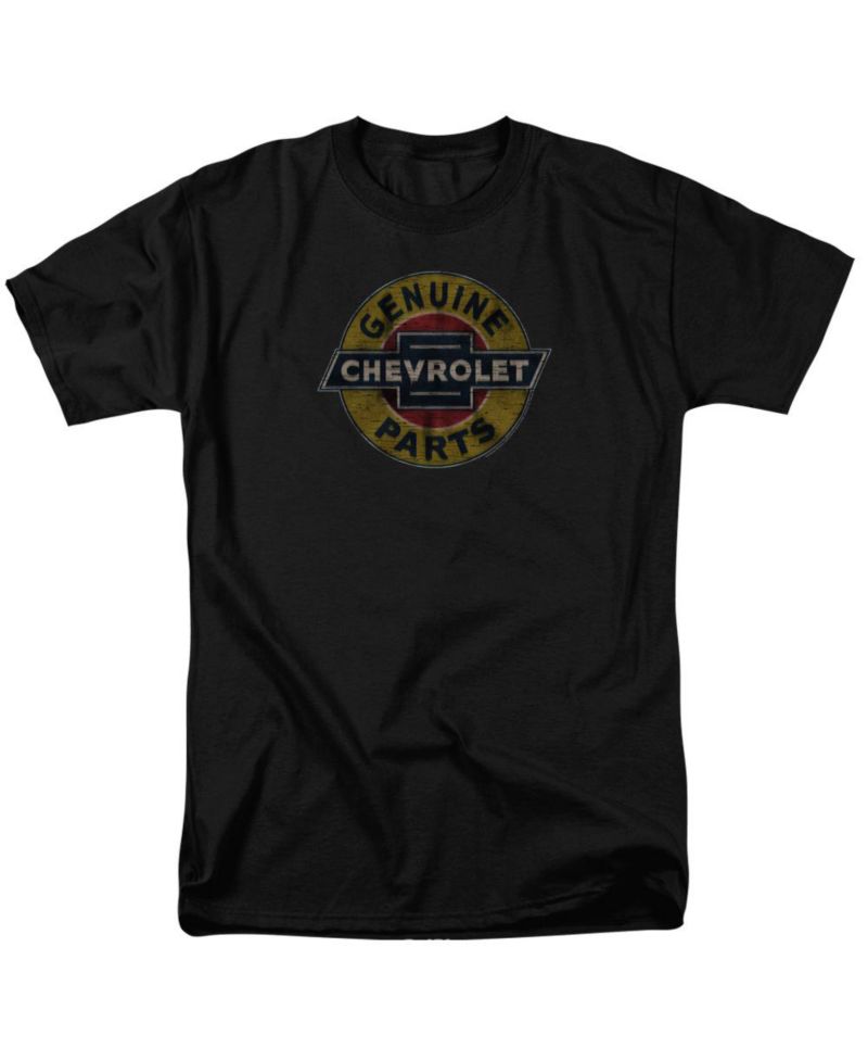 Big & Tall Chevrolet Genuine Chevy Parts Distressed Sign T-Shirt