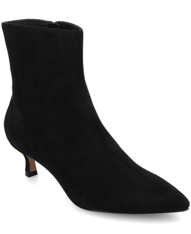 Women's Arely Kitten Heel Pointed Toe Dress Booties