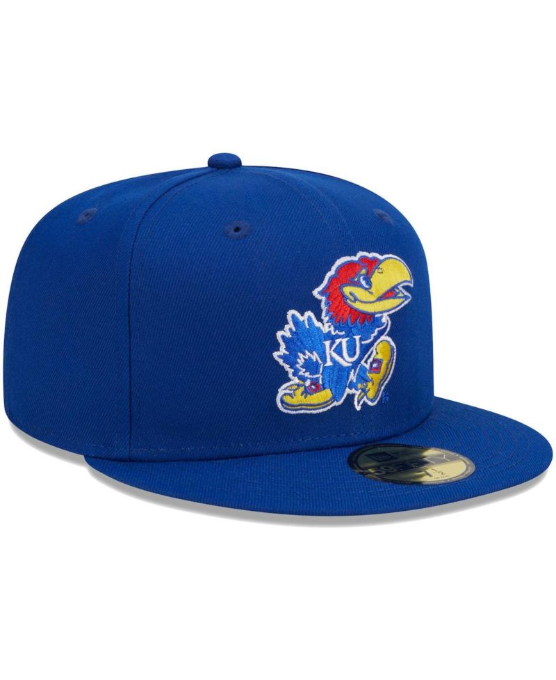 Men's Royal Kansas Jayhawks Evergreen 59FIFTY Fitted Hat