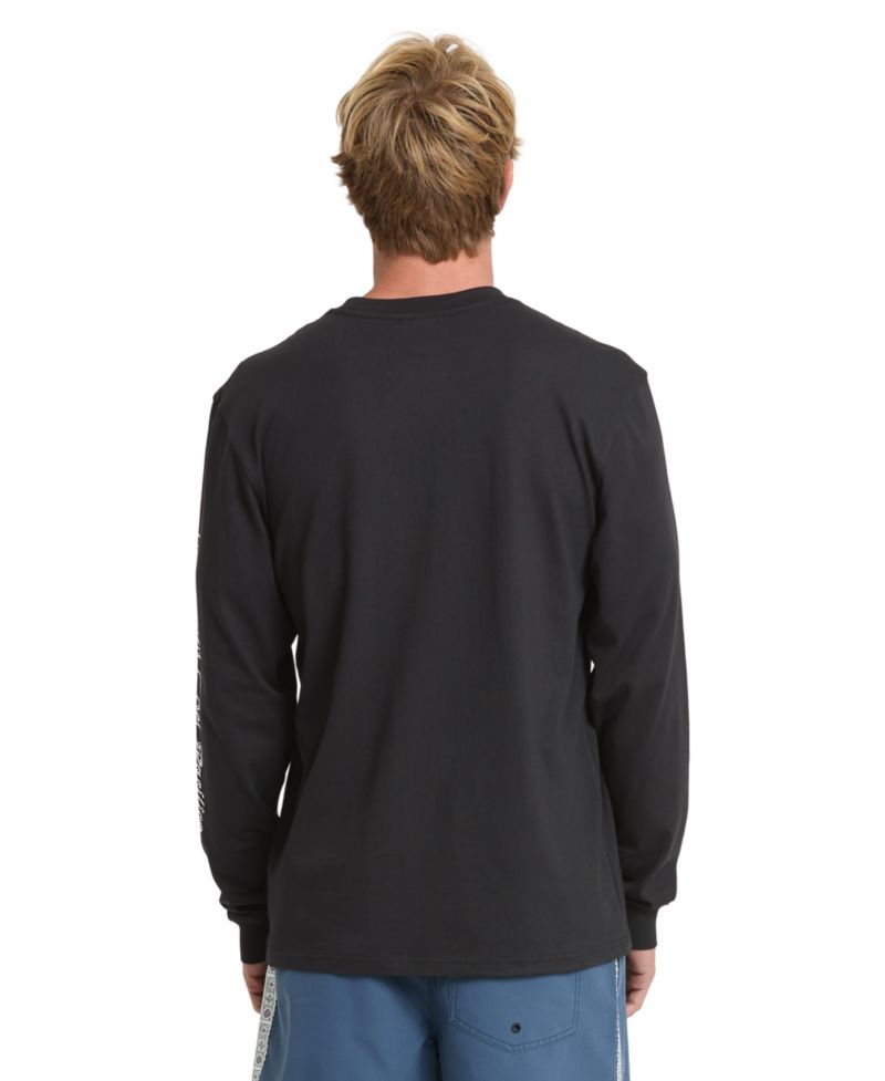 Men's Pacifico Signage Crewneck Long-Sleeve T-Shirt