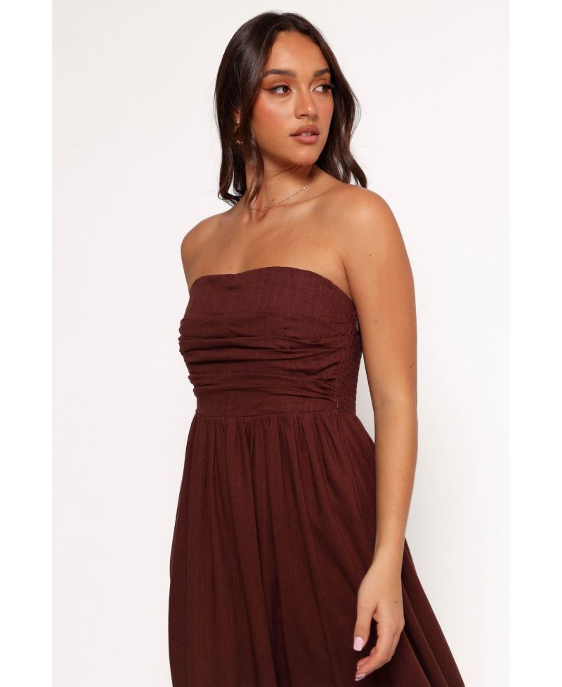 Women's Kayt Strapless Dress - Butter Yellow