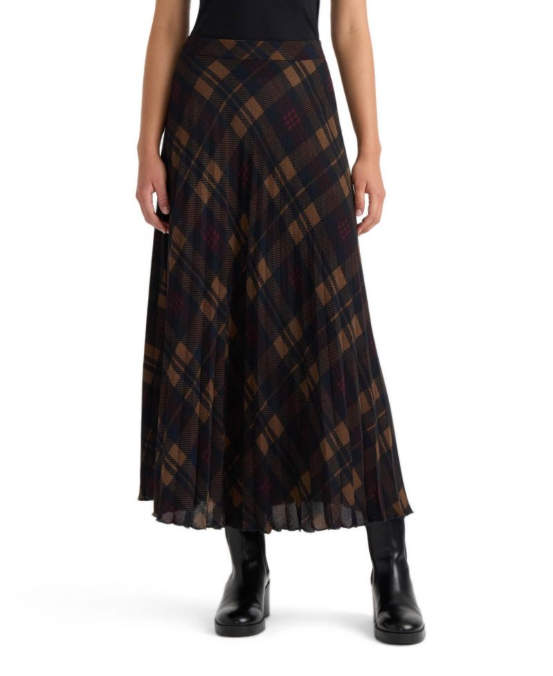 Women's Pull-On Pleated Skirt