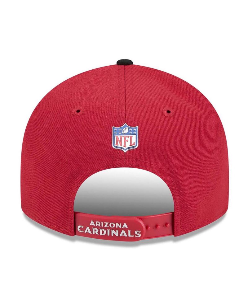 Men's Cardinal/Black Arizona Cardinals 2026 NFL Draft On Stage Pre-Curved 9FIFTY Snapback Hat
