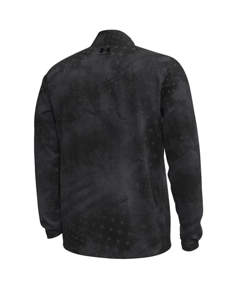 Men's Black South Carolina Gamecocks Freedom Collection ArmorFuse Half-Zip Sweatshirt