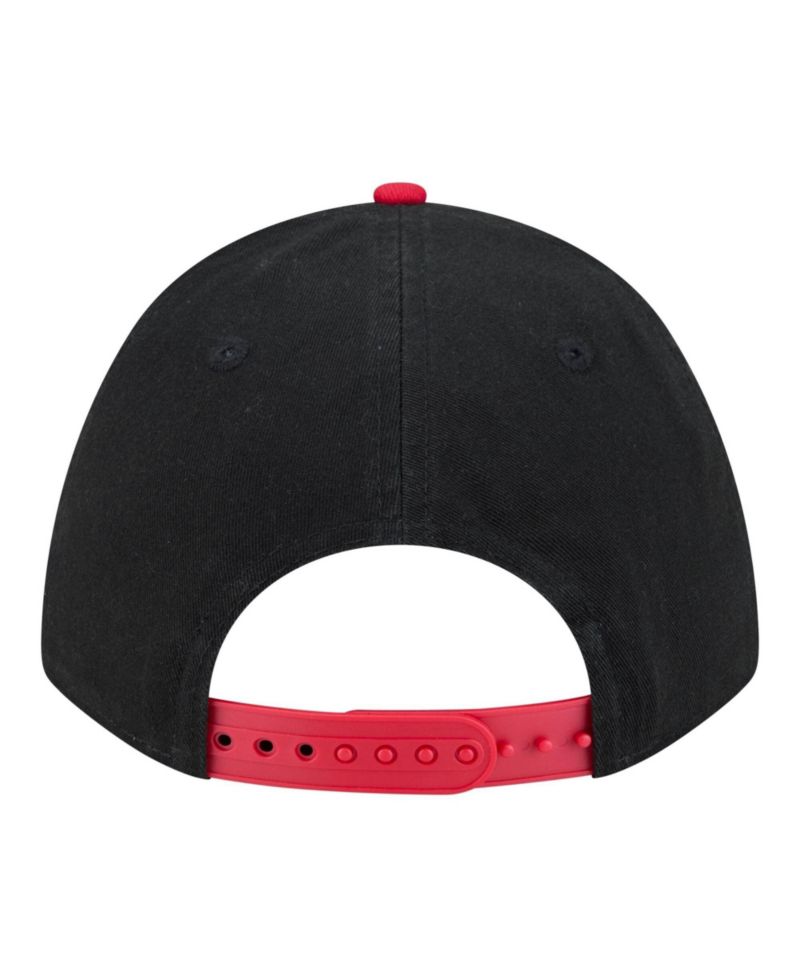 Men's Black/Red Cincinnati Reds Team Loyal 9FORTY M-Crown Adjustable Hat