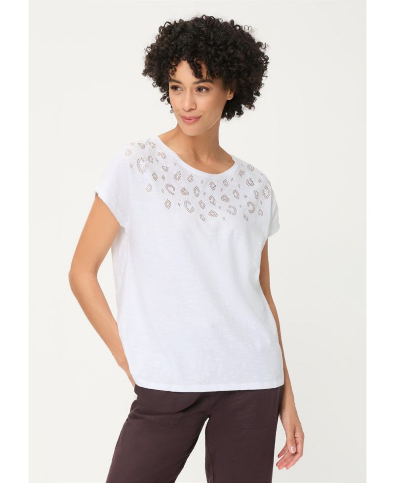 Women's Embellished T-Shirt