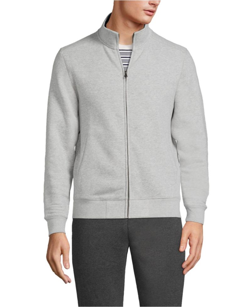 Men's Long Sleeve Serious Sweats Mock Full Zip