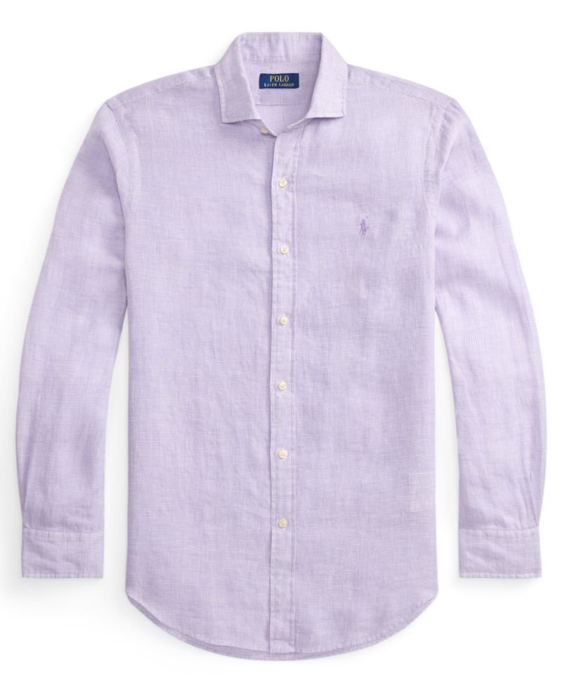 Men's Linen Classic-Fit Shirt