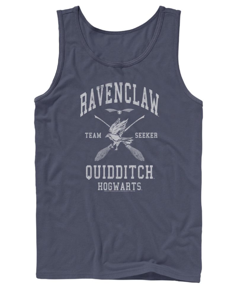 Men's Harry Potter Ravenclaw Quidditch Seeker Hogwarts Graphic Tank Top