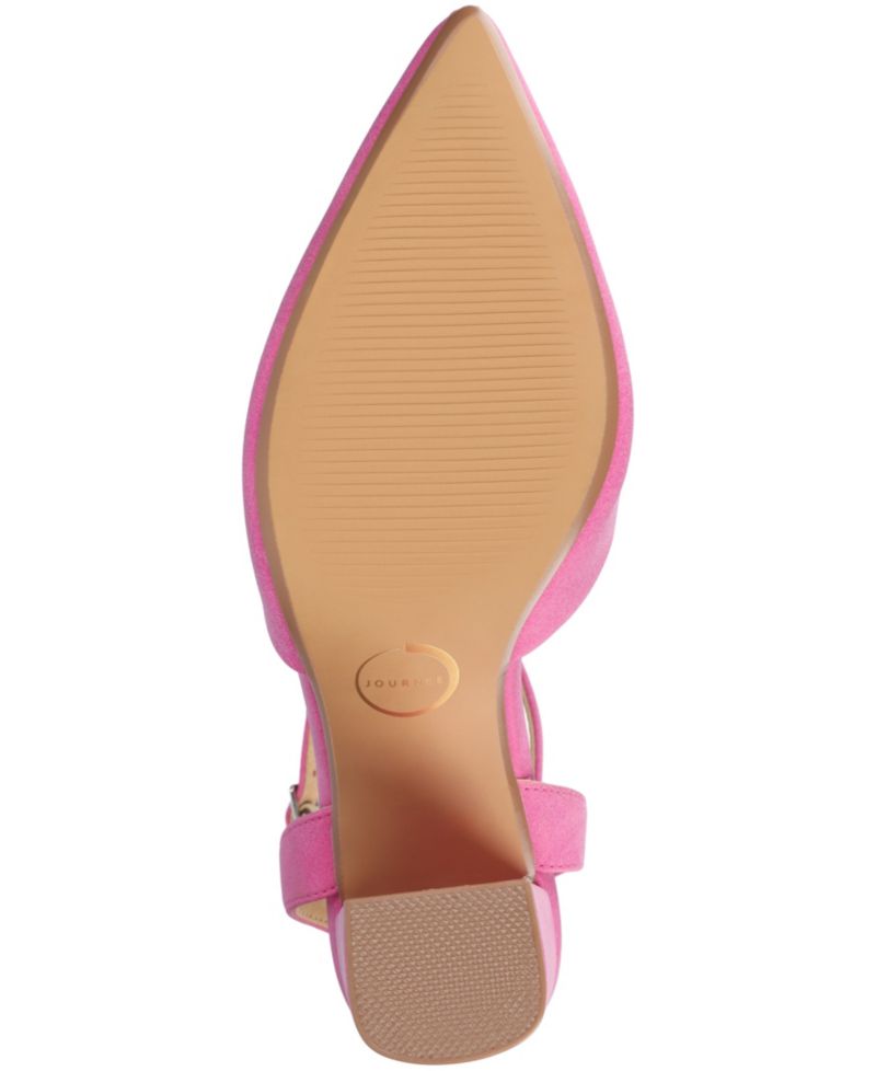 Women's Tyyra Ankle Strap Block Heel Pumps