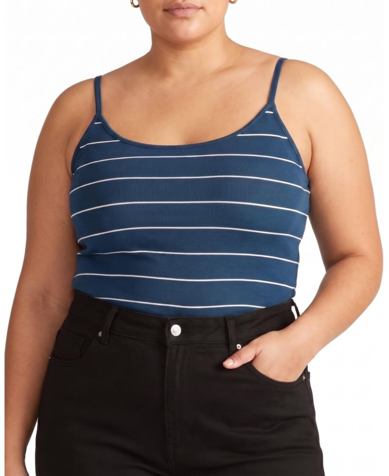 Plus Size Cloud Rib Crewneck Camisole