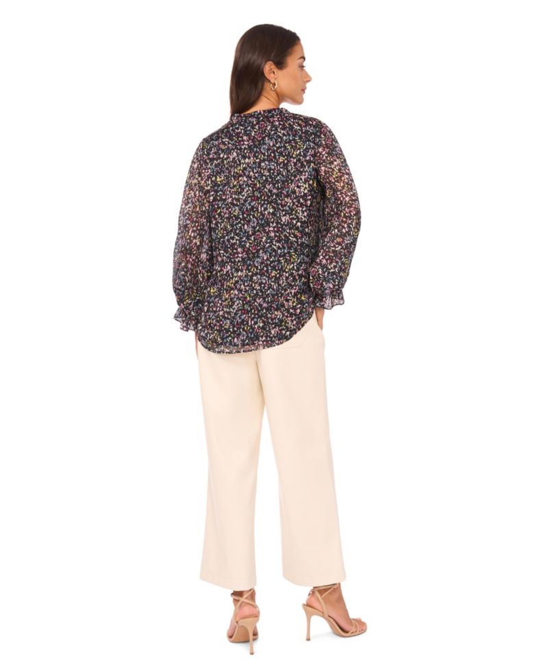 Women's Cropped Front Pocket Mid Rise Pants