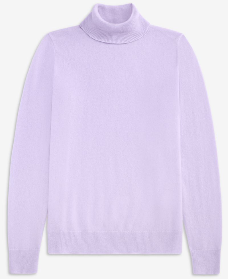 Petite Cashmere Turtleneck Sweater