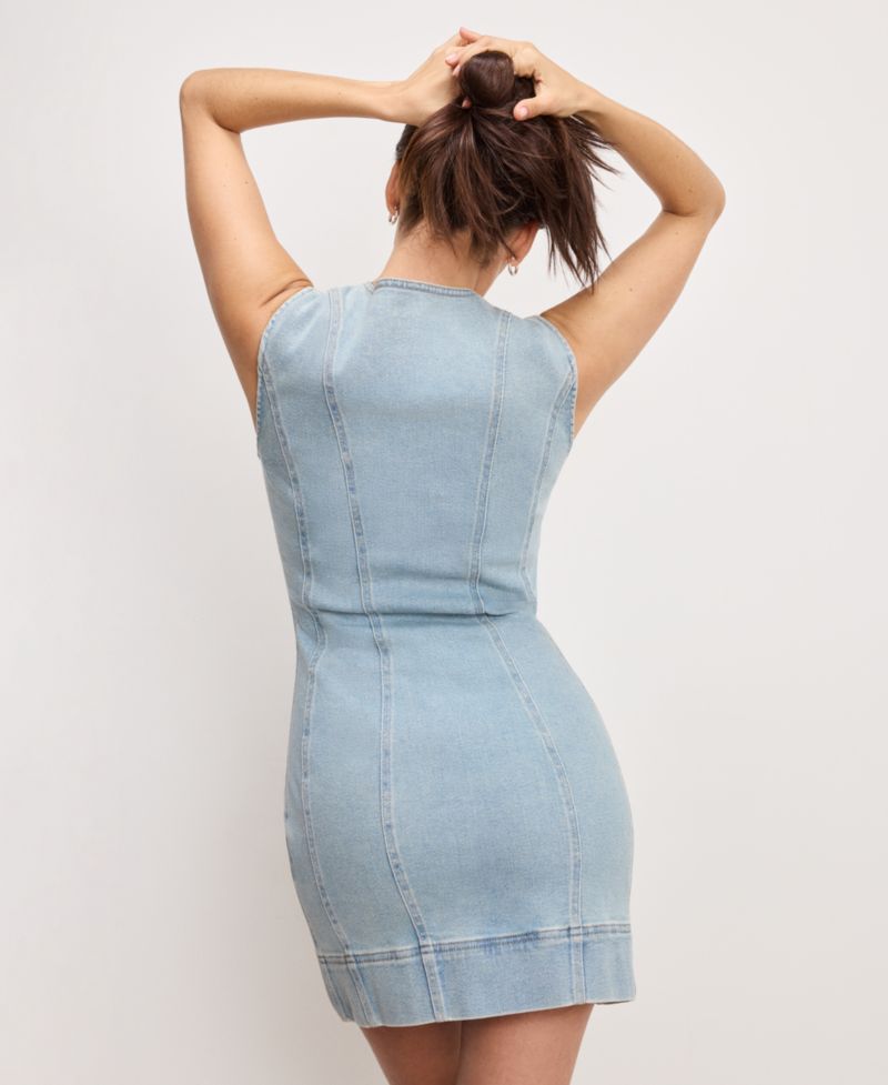 Women's Sleeveless Bodycon Mini Dress
