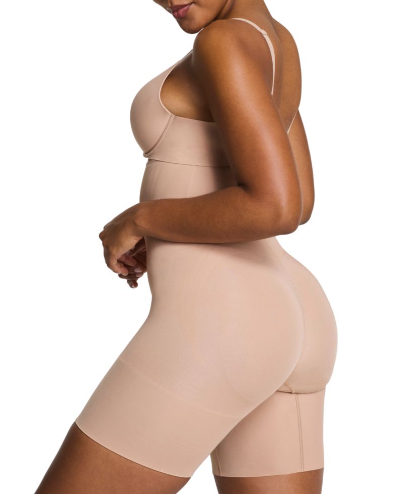 GoFigure High-Waisted Mid-Thigh Short 10571R