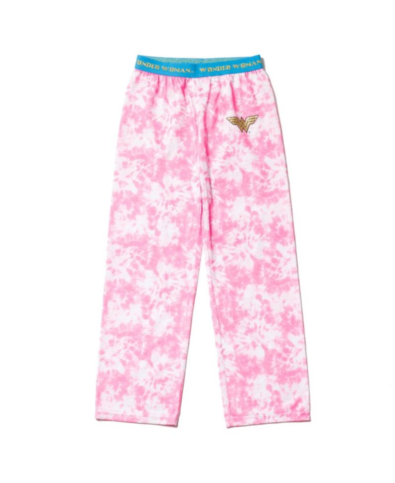 Girls DC Comics Wonder Woman Pajama Shirt and and Pajama Pants Sleep Set