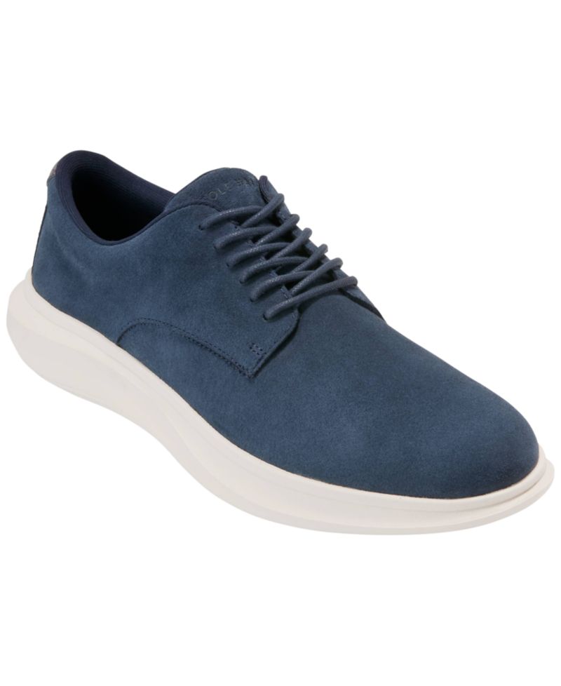 Men's Grand Aerion Plain-Toe Oxfords