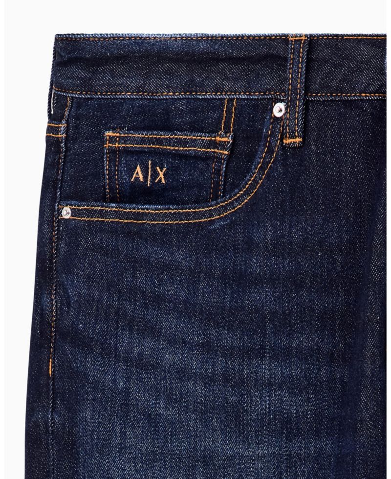 Men's Slim-Fit Comfort Poly-Cotton Denim Jeans