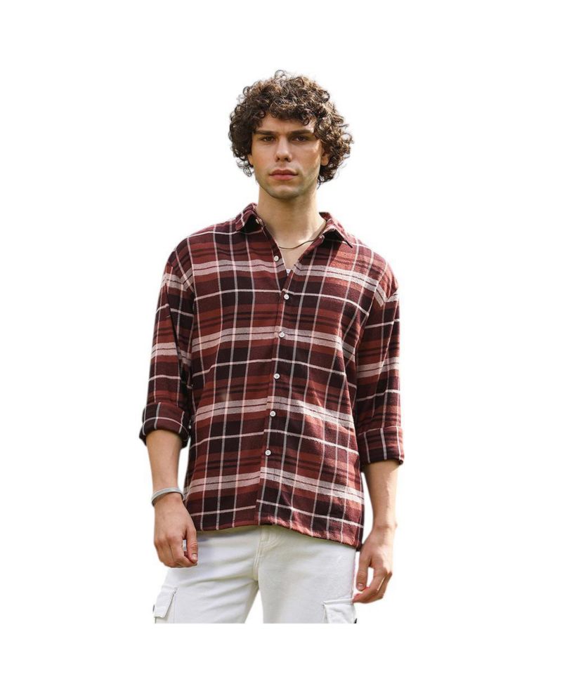 Men's Tartan Plaid Shacket