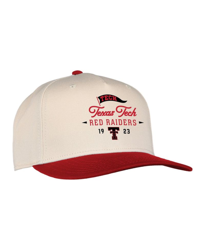 Men's and Women's Cream Texas Tech Red Raiders The 1995 Adjustable Hat