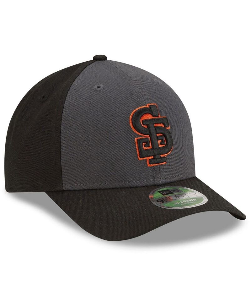Men's Gray/Black San Francisco Giants Player Replica Alternate 9FORTY M-Crown Adjustable Hat