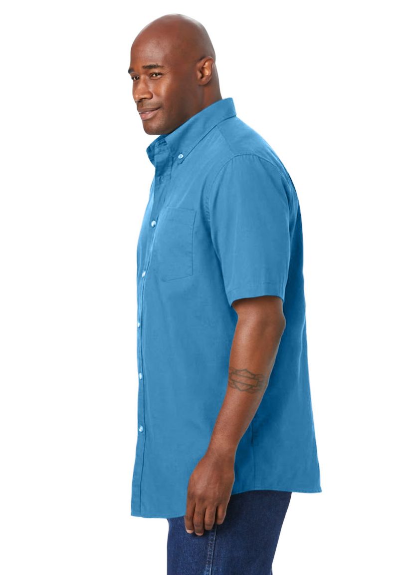Men's Short Sleeve Wrinkle-Free Sport Shirt