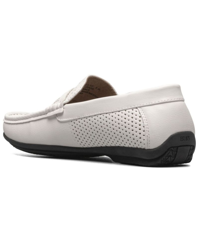 Men's Corby Moccasin Toe Saddle Slip-on Loafer