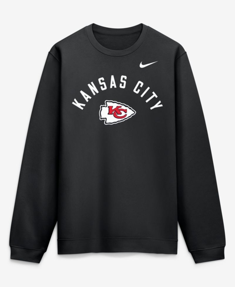 Men's Black Kansas City Chiefs Primetime Club Sweatshirt