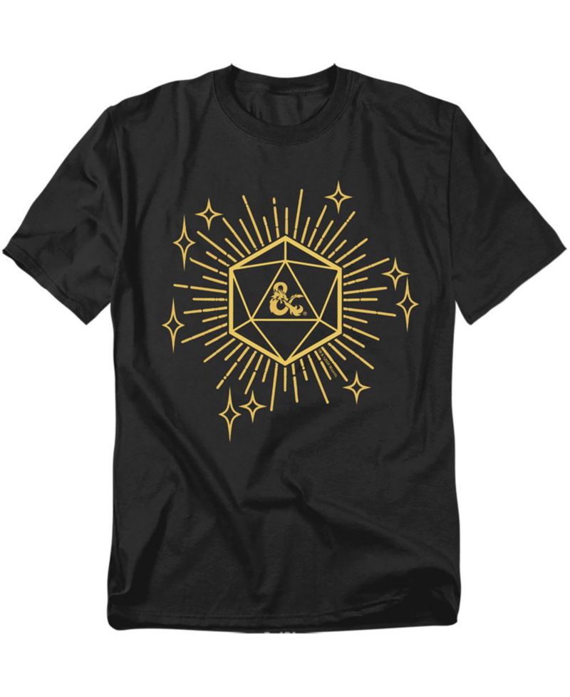 Big & Tall Dungeons And Dragons Year Of The Dragon Lucky D20 T-Shirt