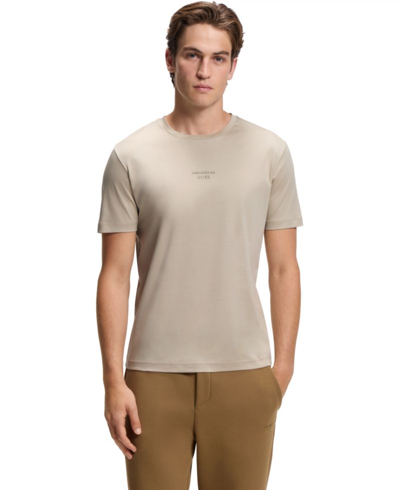 x Porsche Men's Mercerized-Cotton Regular-Fit T-Shirt