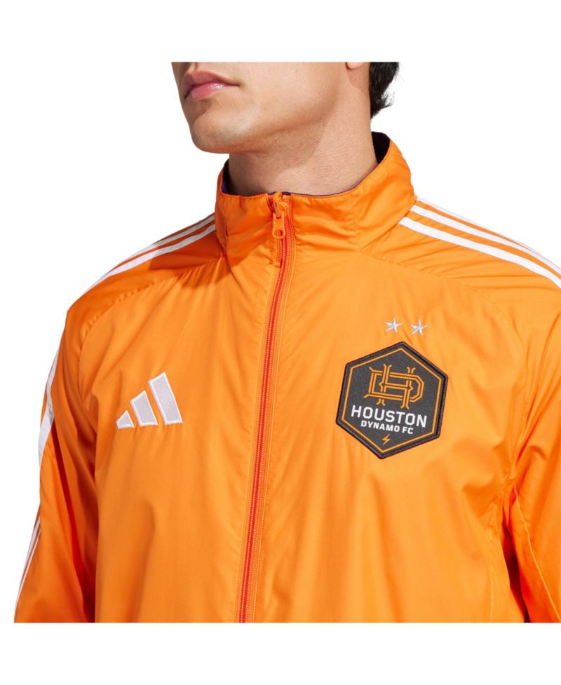Men's Orange/Purple Houston Dynamo FC 2025 Anthem Reversible Full-Zip Jacket