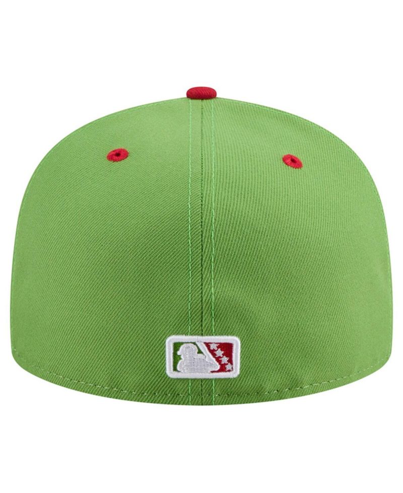 Men's White Lansing Lugnuts Theme Nights 59FIFTY Fitted Hat