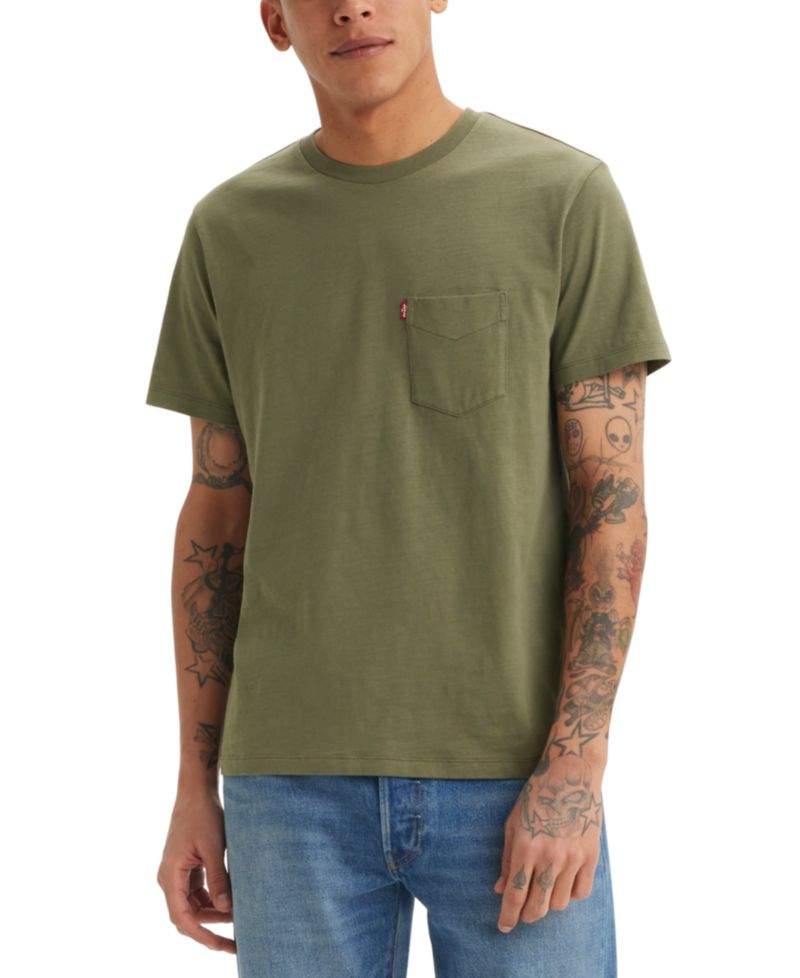Men's Classic Pocket Short-Sleeve Crewneck T-shirt