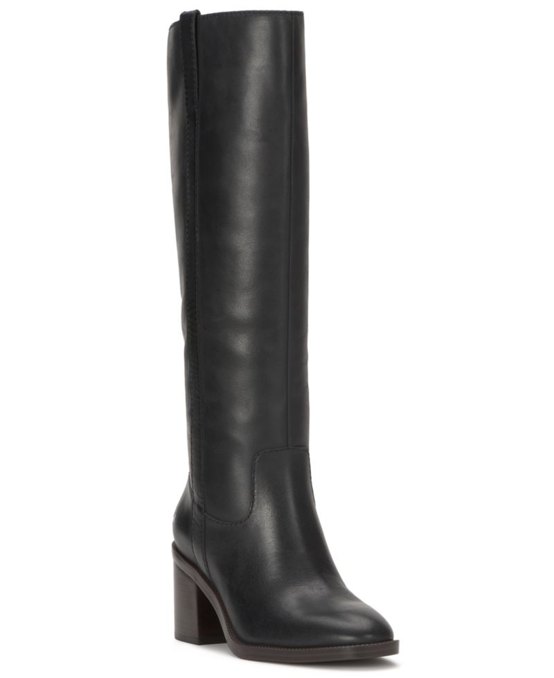 Women's Adana Tall Block Heel Boots, Regular, Wide and Extra-Wide Calf