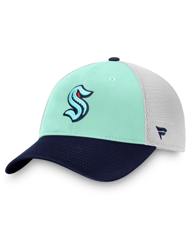 Men's Blue Seattle Kraken Special Edition 2.0 Trucker Adjustable Hat