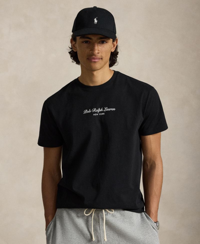 Classic Fit Logo Jersey T-Shirt