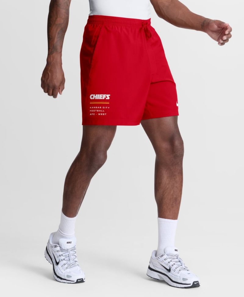 Men's Red Kansas City Chiefs Form Dri-FIT Shorts