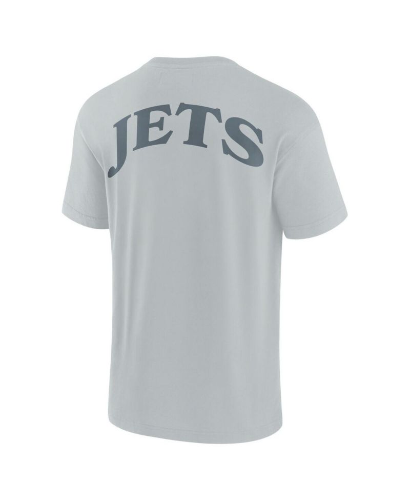 Men's and Women's Gray New York Jets Elements Iconic T-Shirt
