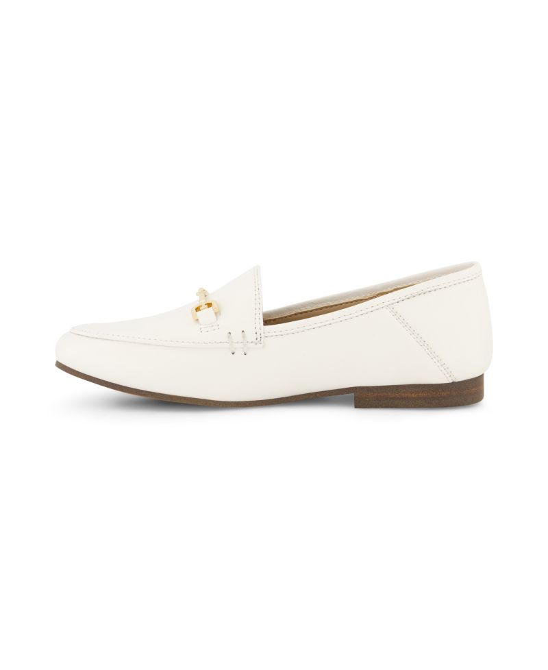 Little and Big Girls Leo Loraine Metallic Logo Loafer
