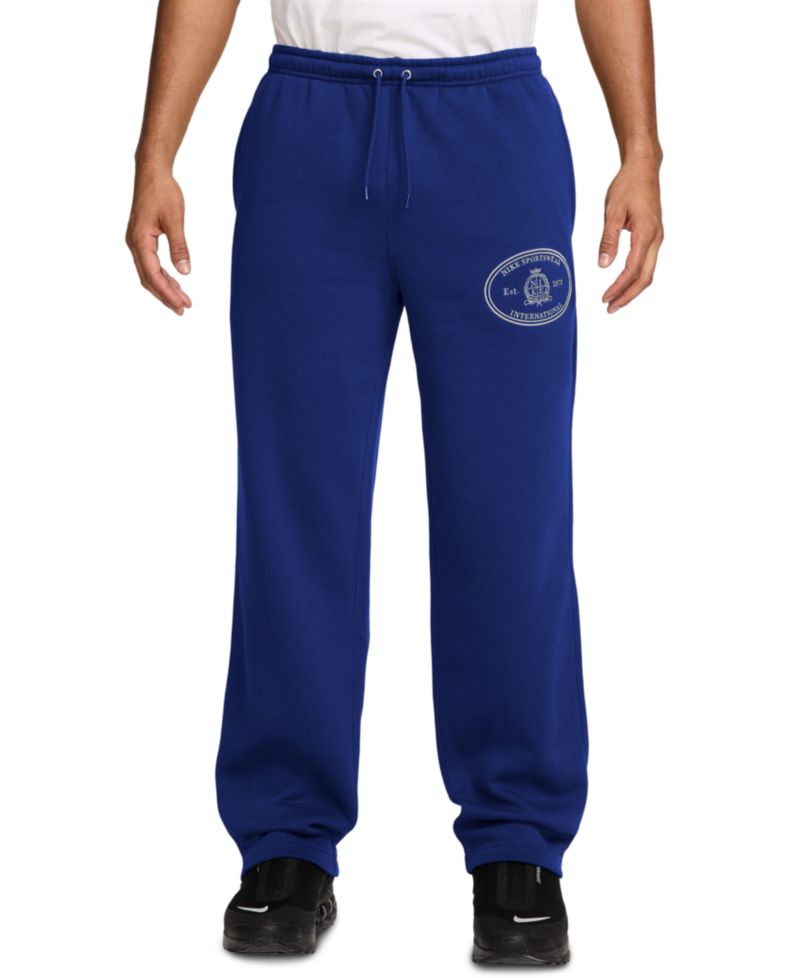 Men's Club Fleece Open-Hem Pants