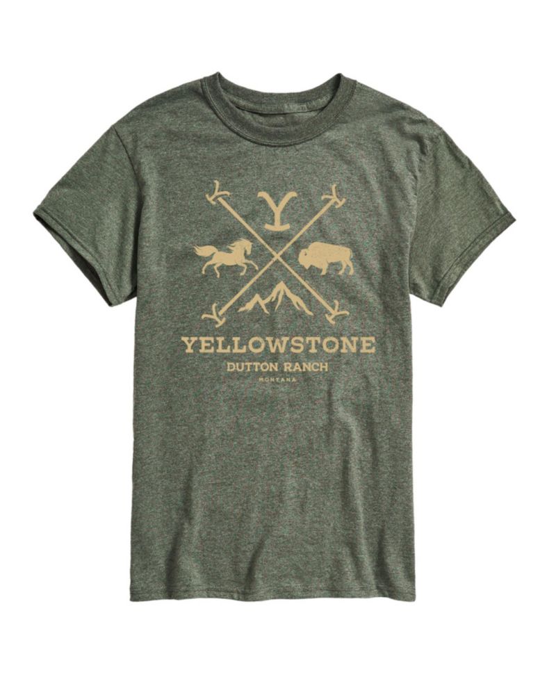 Hybrid Apparel Yellowstone Mens Short Sleeve Tee