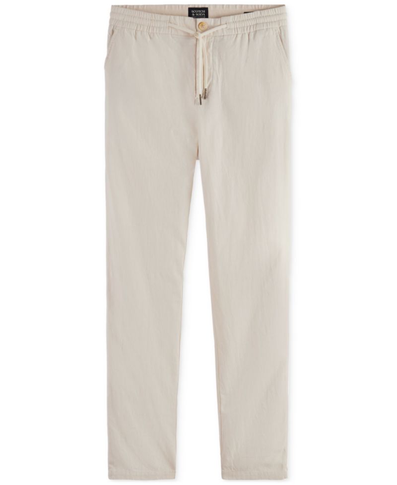 Men's Linen Warren Drawstring Pants