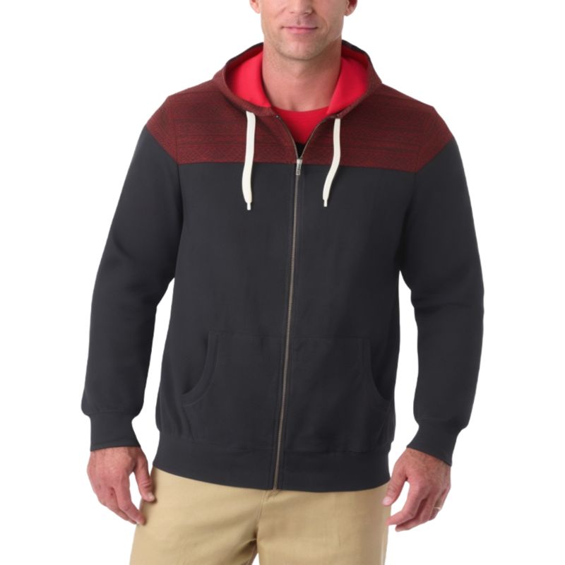 Men's French Terry Snow Lodge Hoodie