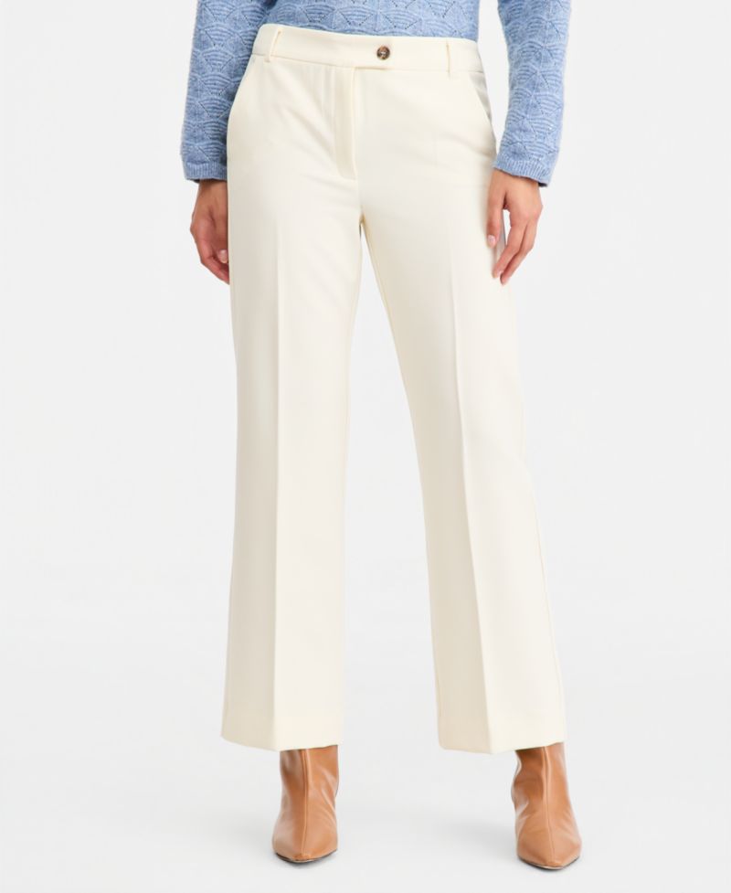 Women's Emmghinea Wide-Leg High-Rise Stretch Trousers