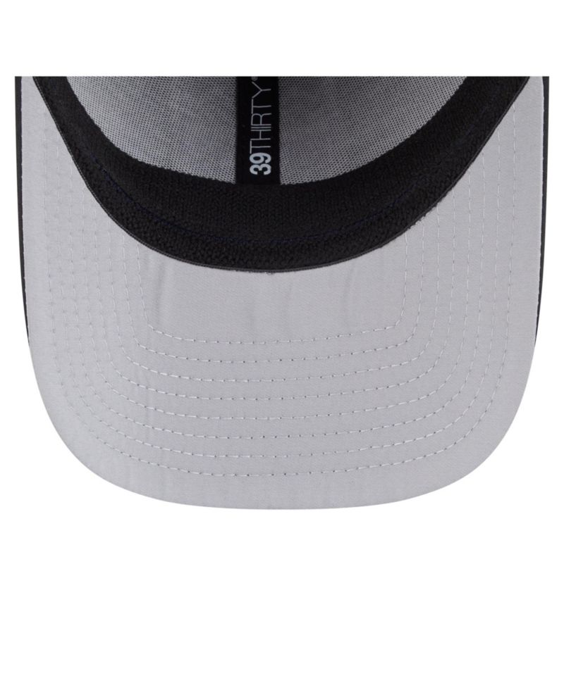 Men's Black Sacramento Kings Featherweight Poly Rope Flex 39Thirty Hat