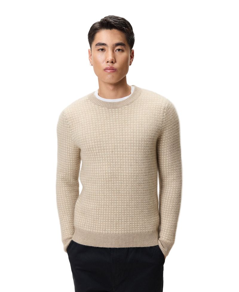 Men's Silk Turtle-Neck Sweater