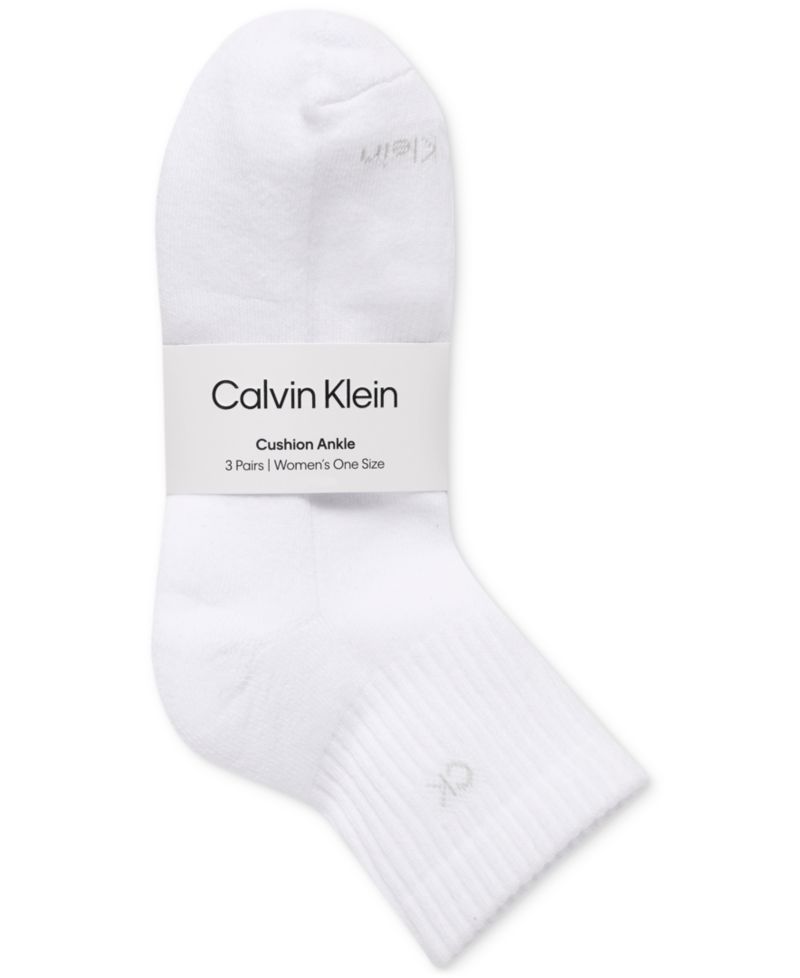 Women's 3-Pk. Cushion Quarter Socks