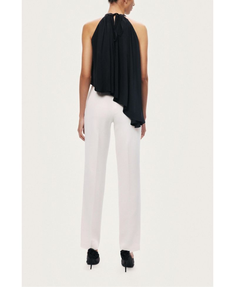 Women's Embellished Halter Blouse