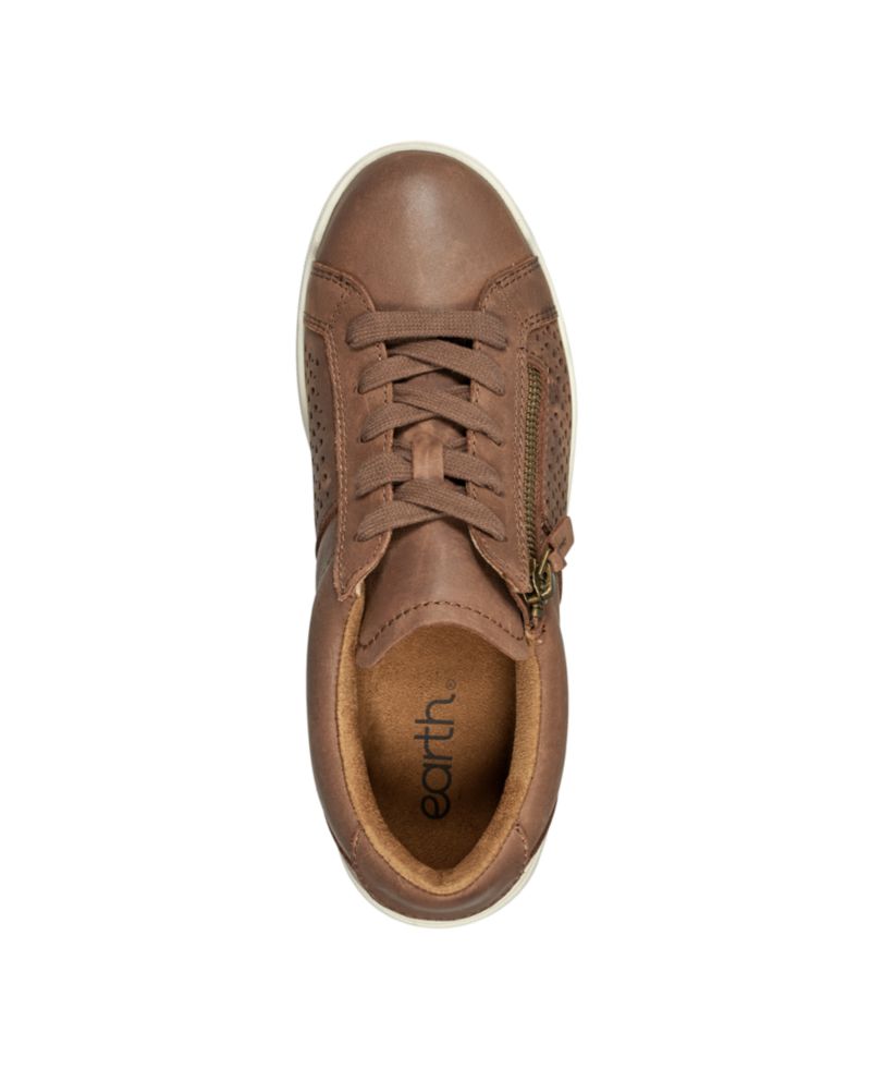 Women's Netta Side Zip Lace-Up Sneakers